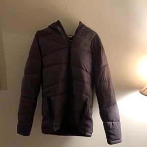 Gray Medium Spyder Puffer Jacket